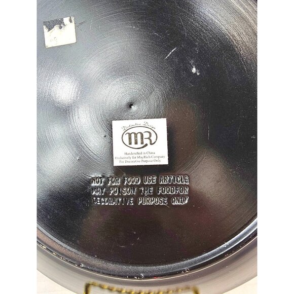 Vintage Rooster Ceramic Decorative Wall Plate Kitchen Farmhouse Art - Picture 7 of 8